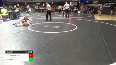 70 lbs Round Of 16 - Ella Saussol, Canon McMillan vs Jocelyn Hack, East Lycoming