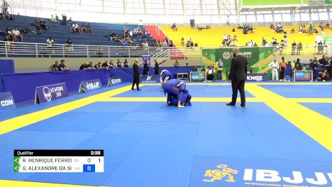 ROBERT HENRIQUE FERREIRA vs GILBERTO ALEXANDRE DA SILVA FILH 2024 Brasileiro Jiu-Jitsu IBJJF