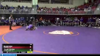 145 lbs Round 1 (3 Team) - Tyler Salpas, Grand Island vs Blake Kile, Hastings