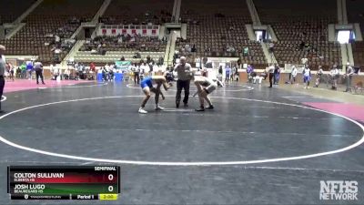 145 lbs Semifinal - Josh Lugo, Beauregard HS vs Colton Sullivan, Elberta HS