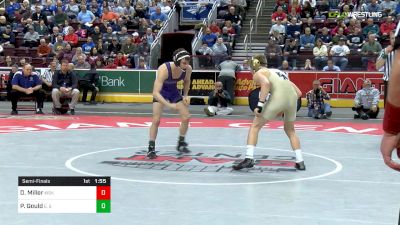 126 lbs Semifinal - Darren Miller, Kiski Area vs Patrick Gould, E. Stroudsburg So.