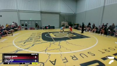 122 lbs Semis & 3rd Wb (16 Team) - Mariah Smith, Texas Red vs Cali Leng, Ohio Red