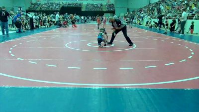 42 lbs Quarterfinal - Grayson Taft, Foundation Wrestling vs Wesley Stott, Backyard Bullies Wrestling Club