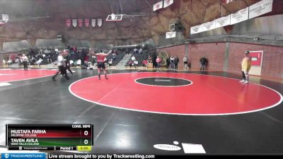 285 lbs Cons. Semi - Mustafa Farha, Palomar College vs Taven Avila, West Hills College