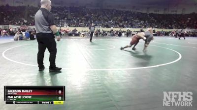 4A-215 lbs Champ. Round 1 - Jackson Bailey, Skiatook vs Malachi Lorne, Clinton