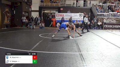 141 lbs Prelims - Matt Kazimir, Columbia vs Vinny Vespa, Hofstra
