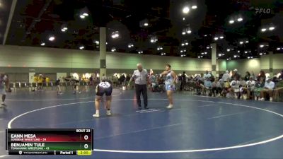 220 lbs Round 3 (16 Team) - Eann Mesa, Sunbear Wrestling vs Benjamin Tule, Tomahawk Wrestling