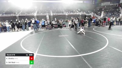 49 lbs Round Of 16 - Knox Shatto, Douglas WC vs Sier Del Real, Pomona Elite