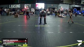 53 lbs Round 3 (4 Team) - Quintian Mathewson, Belding Black Knights vs Case Holbrook, Mat Psychos
