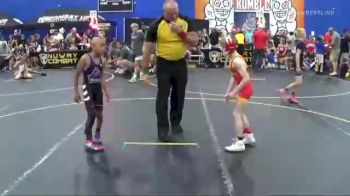 56 lbs Round 3 (6 Team) - Luke Taussig, East Kansas Eagles vs Javier Flores, Untouchables White