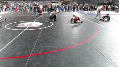 48-50 lbs Semifinal - Ivar Vogel, Team Scorpion Wrestling Club vs Sawyer Parker, Moses Lake Wrestling Club