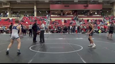 120 lbs Champ. Round 1 - Dominic Trujillo, Kansas Young Guns Wrestling Cl vs Cooper Kirkham, Victory Wrestling