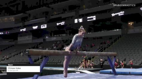 Chloee Hoke - Beam, X-Cel Gym PA - 2022 Elevate the Stage Toledo presented by Promedica