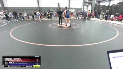 175 lbs Quarterfinal - Ezekiel McEwen, Mat Demon Wrestling Club vs Koy Knox, CNWC Concede Nothing Wrestling Club