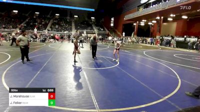 90 lbs Final - Jack Morehouse, Glasgow WC vs Jaxon Felker, Bear Cave