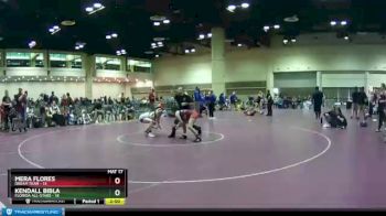132 lbs Placement (16 Team) - Mera Flores, DREAM TEAM vs Kendall Bibla, Florida All-Stars