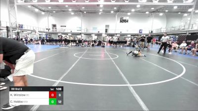 60 lbs Rr Rnd 3 - Kylan Winslow, Berks Catholic K-8 vs Colton Hobbs, Kraken