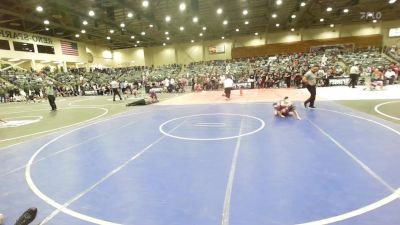 87 lbs Semifinal - Brantley Paminto, Gladiator WC vs John Calonico, Westside Wrestling Inc