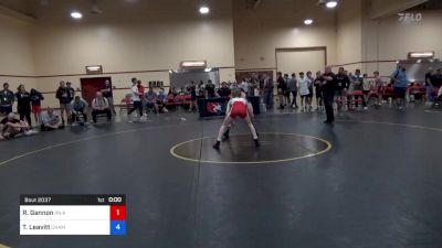 48 kg Rnd Of 64 - Rocco Gannon, Inland Northwest Wrestling Training Center vs Taegan Leavitt, Champions Wrestling Club