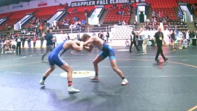 140 lbs Cons. Round 2 - Perrin Dimmitt, Unattached vs Logan Riggs, PSF WA