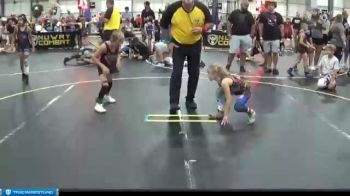 46 lbs Round 5 (6 Team) - Camden Peters, Pomona Elite vs Paislye Kirk, Steel Valley