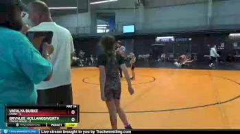 48 lbs Round 4 (6 Team) - Vatalya Burke, Storm vs Brynlee Hollandsworth, Strong House