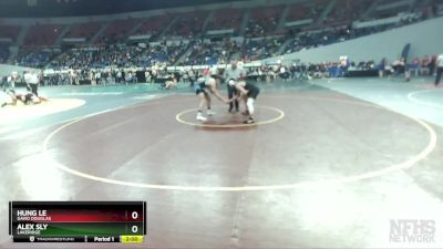 6A-175 lbs Champ. Round 2 - Alex Sly, Lakeridge vs Hung Le, David Douglas