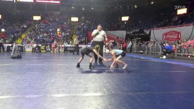 63 lbs Round Of 16 - Raelee Fitzwilliam, Seneca Valley vs Gracie Miles, Upper Perkiomen