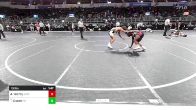 133 lbs Consolation - Jeremia Yearby, North Desoto Wrestling Academy vs Trystahn Duran, Florida National Team