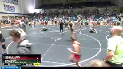 122 lbs Semifinal - Nickolai McKay, Carolina Reapers vs James Dean, Palmetto State Wrestling Acade