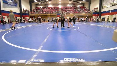 100 lbs Consolation - Clinton Stout, Cleveland Take Down Club vs Jack Bovos, Salina Wrestling Club