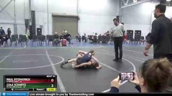 96 lbs Round 5 (8 Team) - Paul Fitzpatrick, Xtreme Team vs Cole Schartz, PA Alliance Blue