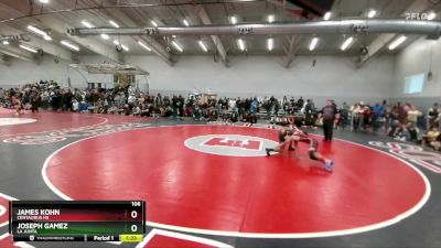 106 lbs Champ. Round 2 - Joseph Gamez, La Junta vs James Kohn, Centaurus Hs