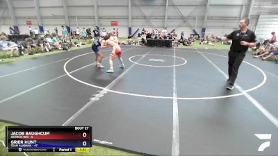 145 lbs Placement Matches (16 Team) - Jacob Baughcum, Georgia RED vs Grier Hunt, Team Alabama