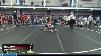 96 lbs Round 3 (8 Team) - Riley Correal, Iron Horse vs Brady Miholko, 4M