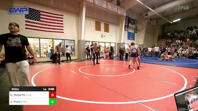 155 lbs 2nd Place - Griffin Roberts, R.A.W. vs James Hunt, Springdale Youth Wrestling