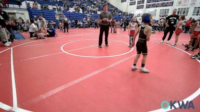 49 lbs Semifinal - Lane Plumlee, Mustang Bronco Wrestling Club vs Tanner Reynolds, Shelton Wrestling Academy