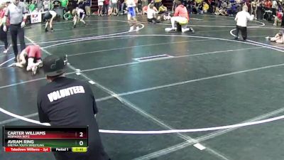 100 lbs Champ. Round 2 - Carter Williams, Nebraska Boyz vs Avram Ring, Gretna Youth Wrestling