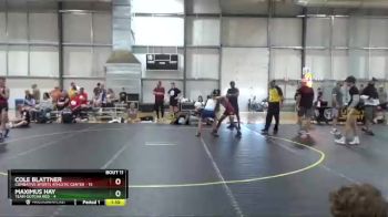 110 lbs Round 4 (6 Team) - Maximus Hay, Team Gotcha Red vs Cole Blattner, Combative Sports Athletic Center