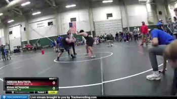 185 lbs Finals (2 Team) - Adrian Bautista, Kearney Matcats - Blue vs Ryan McMahon, Grandview