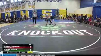 113 lbs Placement (16 Team) - Hunter Prosen, Camden 1 vs Roberto Rodriguez, Southside Mafia