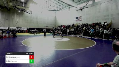 120 lbs Round Of 32 - Nicholas Konopka, Paramus Catholic vs Kyle Davis, Demarest