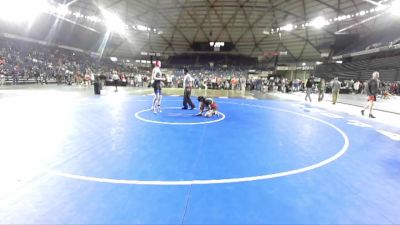 136 lbs Quarterfinal - Audrina Rendon, Toppenish USA Wrestling Club vs Kylee Wicklund, Ascend Wrestling Academy