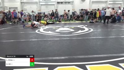 120-C lbs Round Of 32 - Luke Cline, MO vs Ali Ali, NY