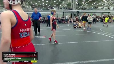 84 lbs Semis (4 Team) - Brennen Veverka, Revival vs Cam Renfer, Mat Assassins