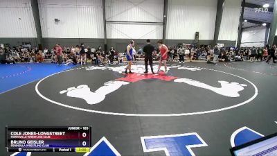 165 lbs Cons. Round 4 - Cole Jones-Longstreet, Marysville Wrestling Club vs Bruno Geisler, Peninsula Wrestling Club