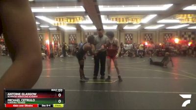 155 lbs Champ. Round 1 - Michael Cetrulo, Cordoba Trained vs Antoine Glasgow, Glasgow Wrestling Academy