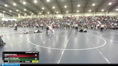 160 lbs Cons. Round 1 - Daxtyn Dolan, Fremont Wrestling Club vs Marcus Hall, JWC