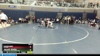 182 lbs Round 2 - Jacob King, Lil Mavs vs Michael Bowen, Grangeville Youth Wrestling