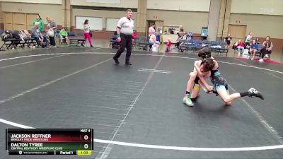 64-68 lbs Round 1 - Dalton Tyree, Central Kentucky Wrestling Club vs Jackson Reffner, Bradley Pride Wrestling